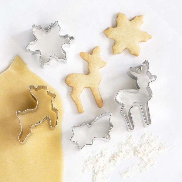 Ausstecher Ausstechform Keksausstecher Little Christmas Edelstahl Set 4-Teilig-image
