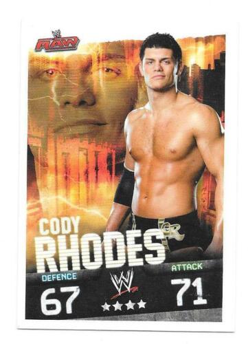 Carte - Catch Topps Slam Attax 2008 Evolution - RAW - Cody Rhodes - Photo 1/2