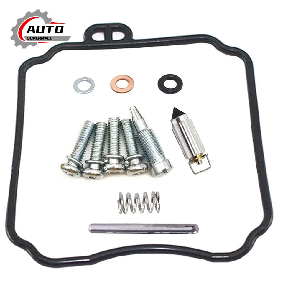 For Yamaha V Star 650 XVS650 98-16 2X Carburetor Rebuild Kit & Intake Manifold  - Image 3 of 4