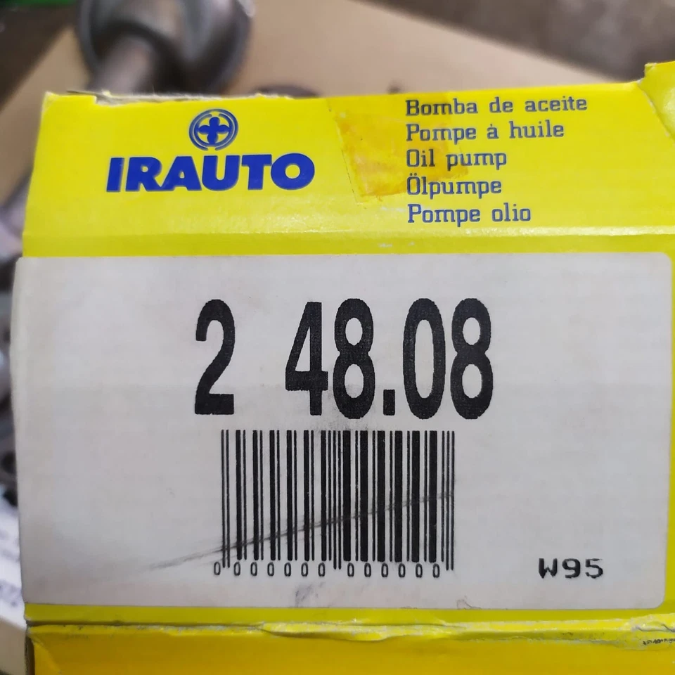 BOMBA DE ACEITE IRAUTO 2 48.08 RENAULT ALPINE 1600S R12 R17 GORDINI R18 FUEGO 770156924 Foto 3 de 4