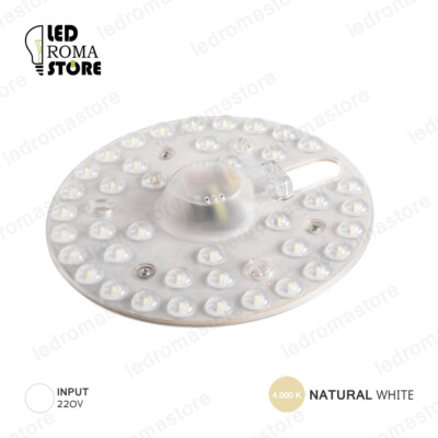Modulo Led Ricambio Plafoniera Luce Naturale Circolina 22 W