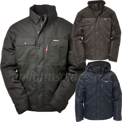 caterpillar insulated twill jacket