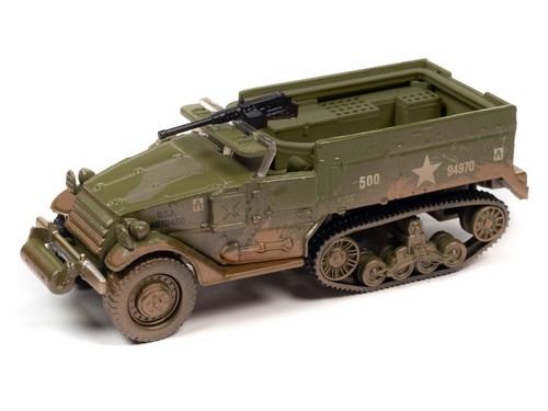 JOHNNY LIGHTNING 1/81 WWII HALF TRACK BATTLE OF OKINAWA AIRFIELD DEFENCE JLML007 - Picture 2 of 2