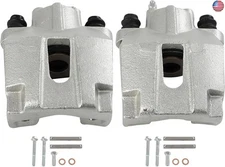 cciyu Rear Left & Right Brake Calipers Assembly 184850 184851 For Ford For