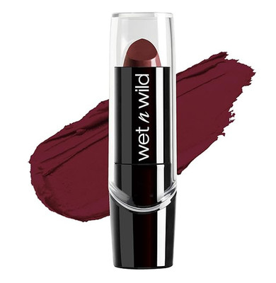 wet n wild Silk Finish Lipstick, Hydrating Rich Buildable Lip Color, Formulated 