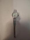 Vtg Seiko Rainbow Watch Women 17 Jewel Manual Wind Dainty Clasp Band Working