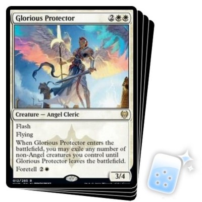 GLORIOUS PROTECTOR X4 Kaldheim KHM Magic MTG MINT CARD