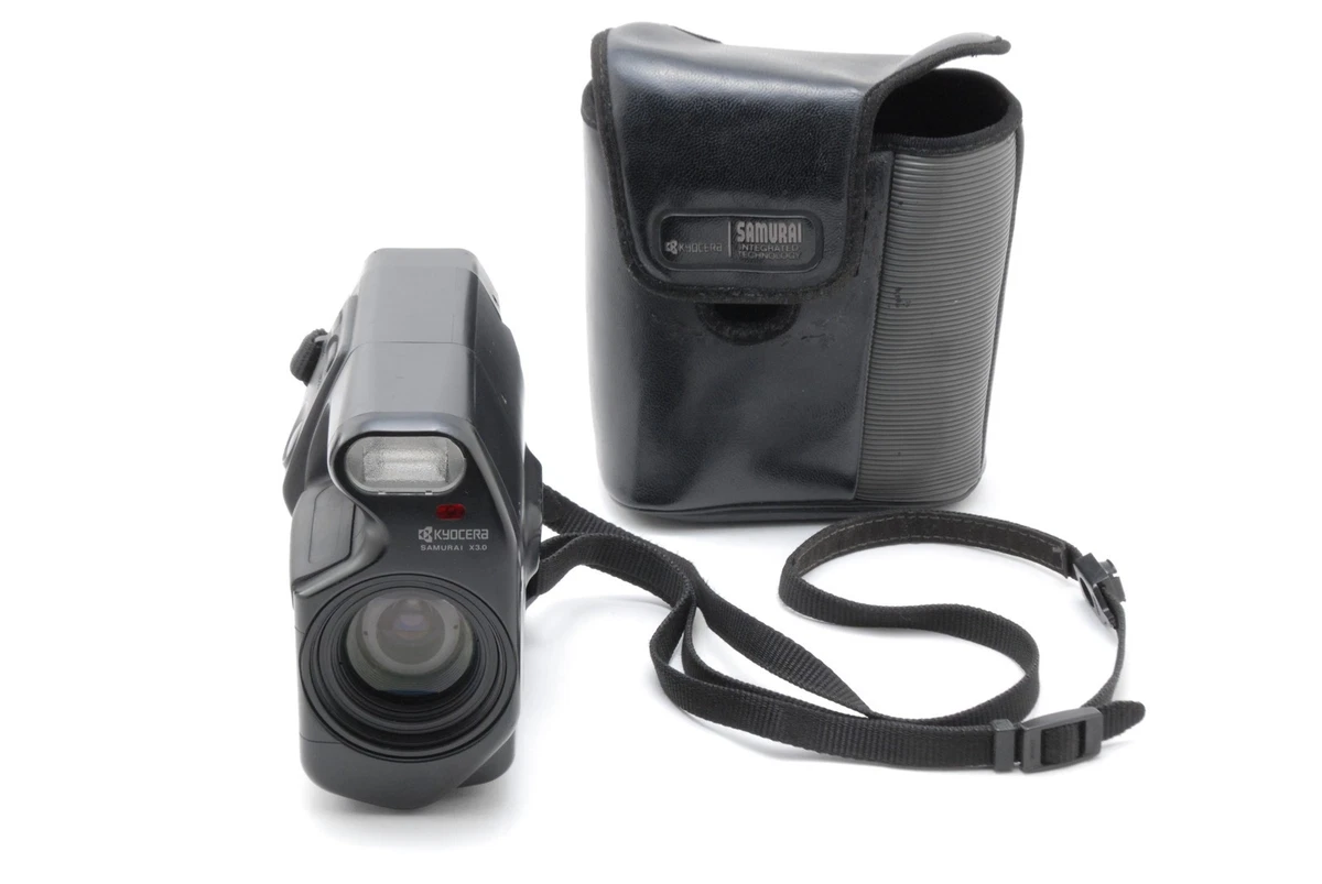 [ケース付き] 京セラ Kyocera SAMURAI X3.0 Kyocera Auto Half Frame Film Cameras for sale - eBay