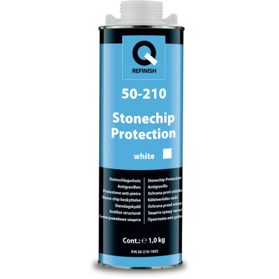 Steinschlagschutz 1KG überlackierbar Q-Refinish weiss Stonechip 1 Liter