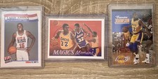 Lot Of 3 Earvin “Magic” Johnson 1991-1993 NBA Hoops, Skybox, UD~NM
