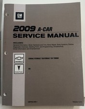 2009 Chevrolet Cobalt Ss Pontiac G5 Service Manuals Set Of 3 2009 Chevrolet Cobalt Ss Pontiac G5 Service Manuals Set Of 3
