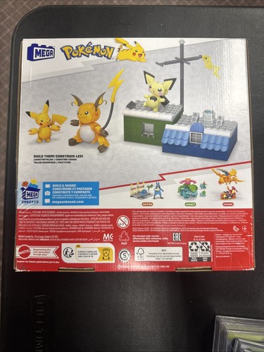 Neu & Sealed MEGA Pokemon Bausatz Pikachu Evolution Set (159 Teile) Mattel - Bild 2 von 2