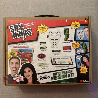 Spy Ninjas Project Zorgo Infiltration Mission Kit Chad Wild Clay
