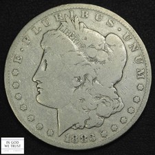 1883 CC Carson City Morgan Silver Dollar $1