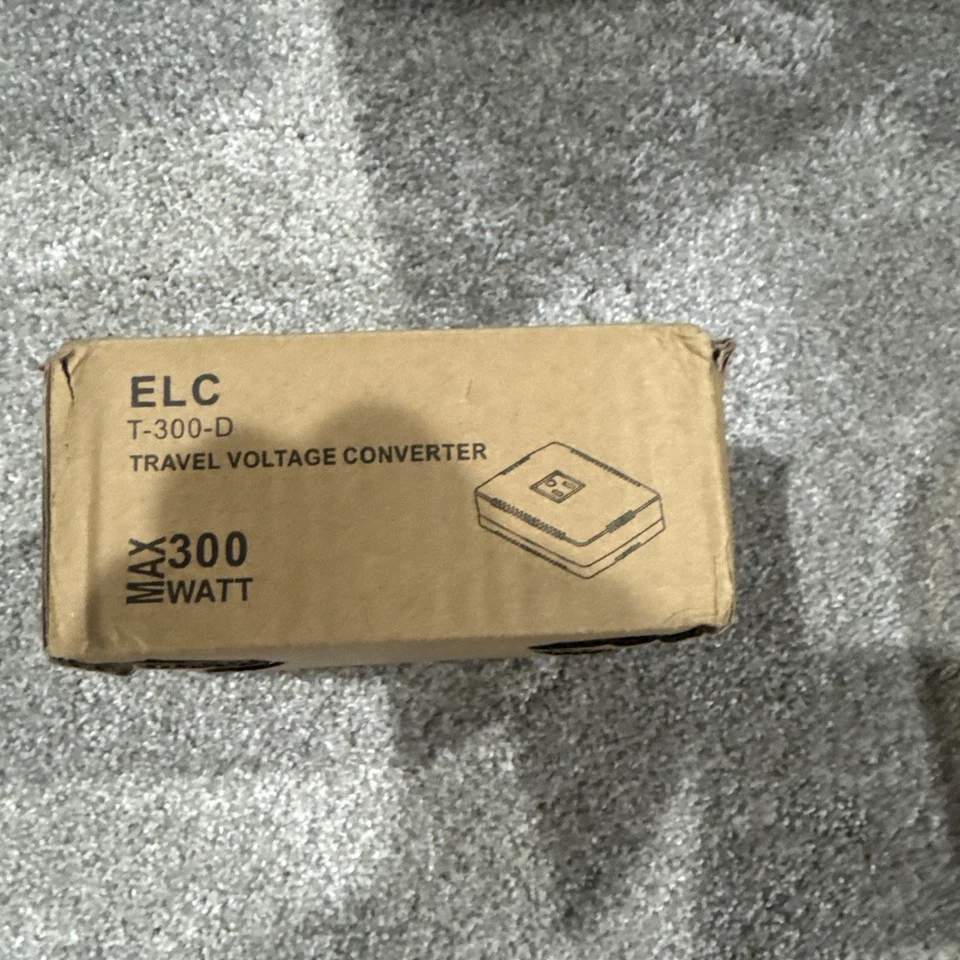 ELC T-300-D Travel Voltage Converter. Cs - Image 2 of 2
