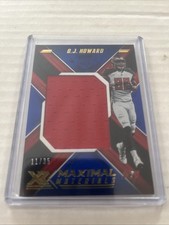 2018 Panini XR - Maximal Materials O.J. Howard #MM-19 Blue /35 (MEM)