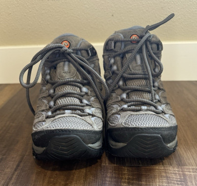 Merrell Women s Hiking Boots Vibram Soles US 6 M Granite/Black/Blue