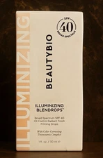 BEAUTYBIO Illuminizing Blendrops SPF 46 • Champagne Shimmer • New