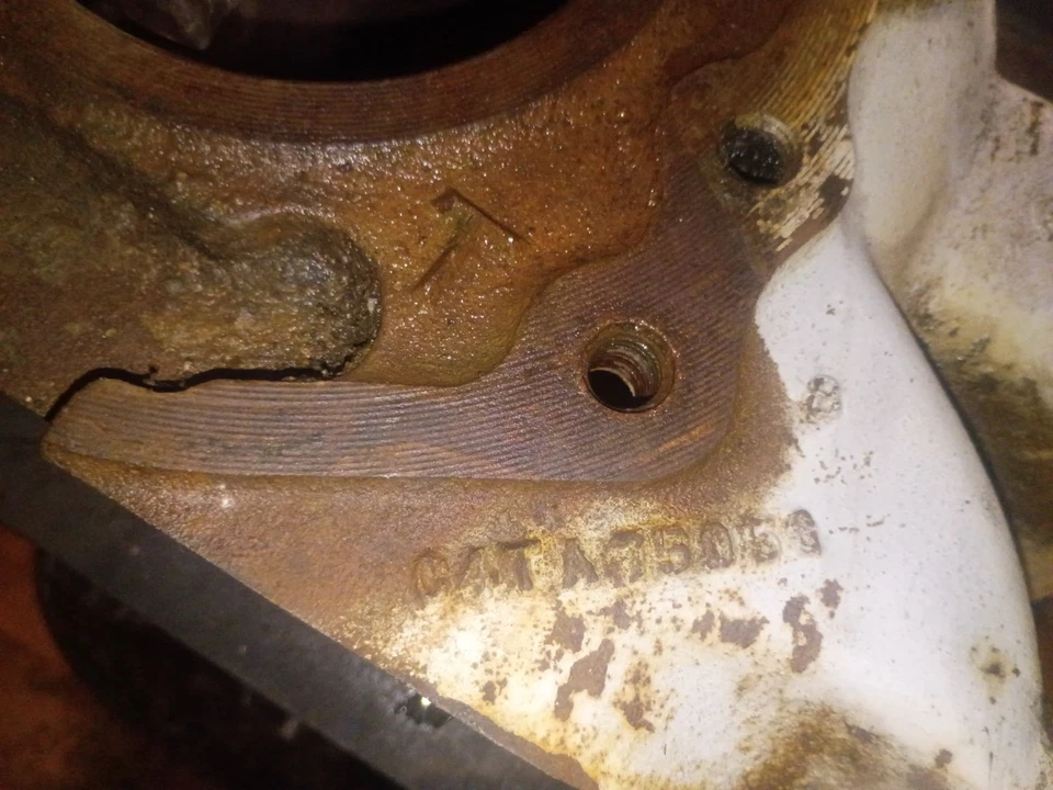 Bell Housing "C4TA7505G" FITS 1973 FORD 2 TON TRUCK 1111490 - Image 2 of 4