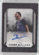 2021-22 Panini Black Smoke Show Signatures Silver /15 Ziaire Williams Auto lz7