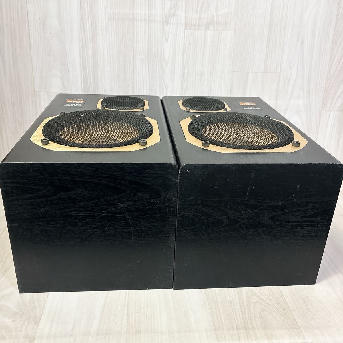CORAL コーラル オーディオ2Way スピーカー ペア セット EX-101