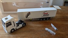 Camion Miniature ELIGOR 1/43 - MAN TGX 19.546 Toit Haut Gris Métal (GC2747 / 113637)