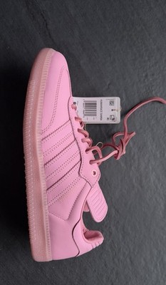 IE7295 Men s 8.5 Pharrell x adidas Samba Human Race 'Pink' Leather Shoes