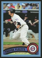 2011 Topps Update #US279 Trevor Plouffe Walmart Blue Border
