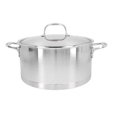 SALE! Demeyere Atlantis 8.9 qt, 18/10 Stainless Steel, Dutch Oven With Lid - NEW