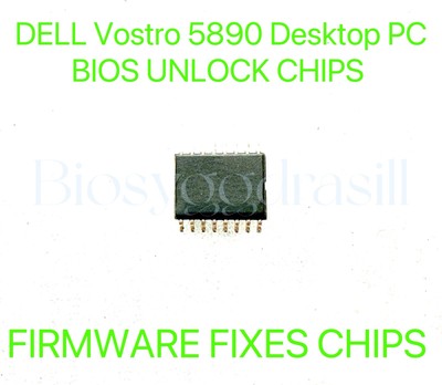DELL Vostro 5890 Desktop PC, ADMIN NO PASSWORD FIRMWARE FIXES BIOS CHIP
