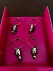 Lilly Pulitzer x Target Drink Markers Wine Glass Charms Gold Animals Set of 4 — photo 4