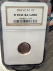 2005-S Roosevelt Dime Silver Proof 10c NGC PF69 Ultra Cameo