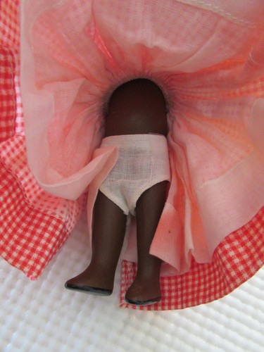 1940s Nancy Ann Storybook #83 mamma con baby dolls vintage con scatola etichetta mani stella - Foto 5 di 15