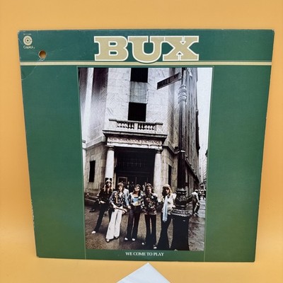 Bux We Come To Play 1976 Capitol ST-11459 Original LP NM Vinyl, NM Jacket