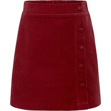 Pleat Collection Reese Cord Corduroy Skirt NWT size 16