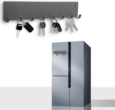 Magnetic Key Holder for Frideg,Heavy Duty Strong Magnetic Key Hanger with 8 Hook