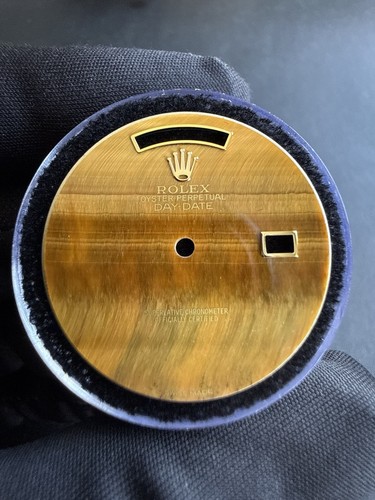 Rolex DayDate 36 Custom Tiger Eye Stone Dial For Ref. 18238-18038-118238