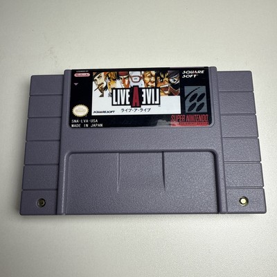 Live A Live SNES 16-Bit Game Cartridge USA NTSC English Repro Tested CLEAN