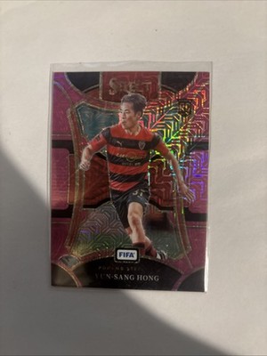 2023-24 Panini Select FIFA - Mezzanine Yun-Sang Hong #165 Pink Mojo Prizm /199