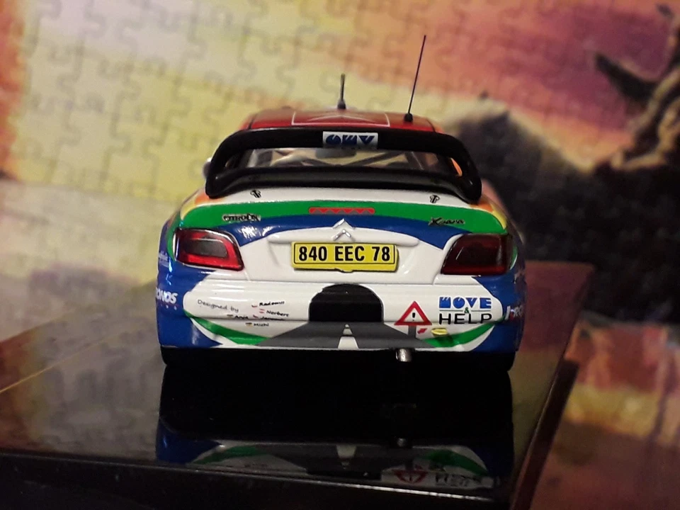 ixo ram291 citroen xsara wrc rally germania 2007 G.FREQUELIN 1:43 - Immagine 4 di 4