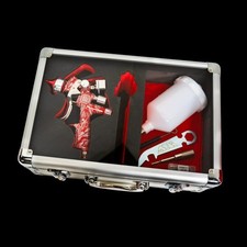 ANI TRONIC Clearcoat 1.2 Digital Spray Gun with and 600ml Gravity Cup and Case.