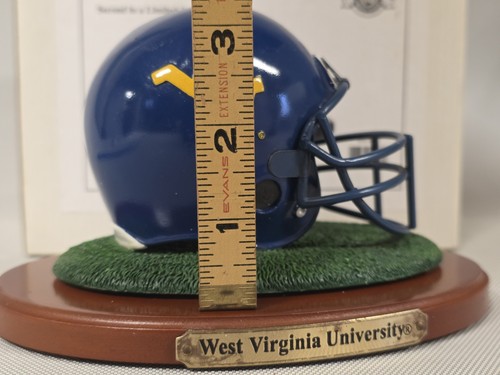 Casco in miniatura West Virginia Mountaineers 2001 Collegiate da collezione con scatola - Foto 6 di 6