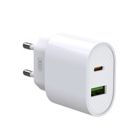 Xo Usb A Und C Dual Port Pd Schnell LadegeräT 20W FüR Iphone Samsung Netzteil Qc