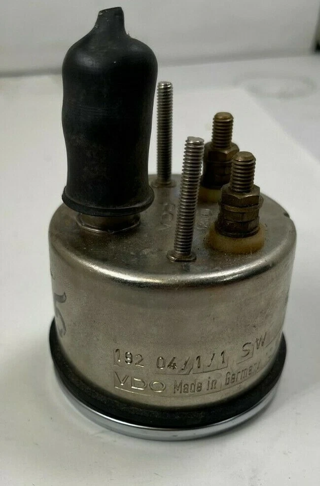 VDO MARINE Amperímetro Calibre 2-3/8" Diámetro 30 - 0 - 30 Escala 12V - Hecho en Alemania Foto 4 de 4