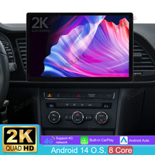 13.1''4+64G Android 14 2K Autoradio CarPlay Navi DSP Für Seat LEON 5F1 2012-2020