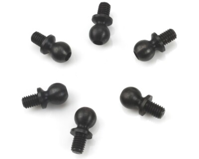 Team Magic E4 Kugelkopf 5x4mm Schwarz TM503117BK 
