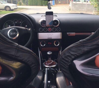 RS-Mount, fahrzeugspezifischer Handyhalter passend für Audi TT 8N Bj. 1998-2006