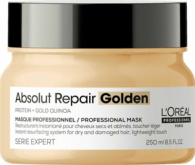 Masque Absolut RepaiR Golden Quinoa + ProteiN 250ML Serie Expert