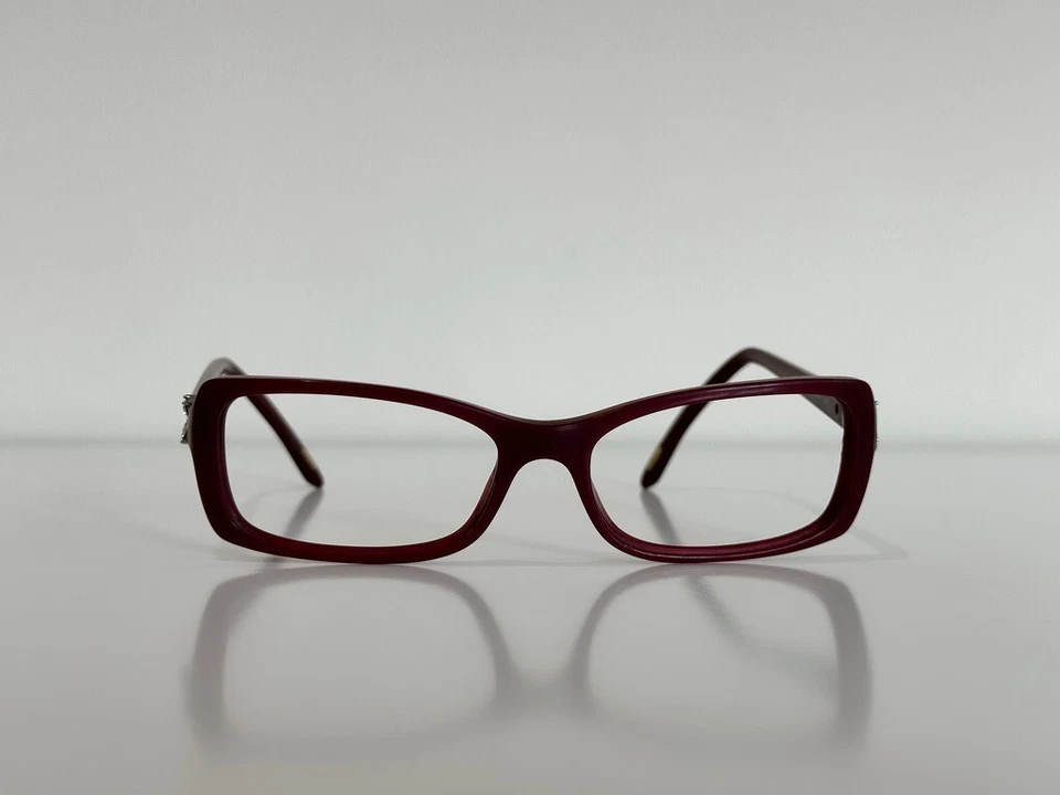 Anteojos Tiffany & Co. TF 2091-B 8152 cuadrados cristales rojos borgoña 53-16-140 Foto 2 de 4