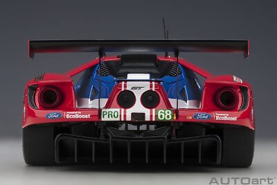 ✨美品✨ AUTOart 1/18 FORD GT LE MANS 24HRS AUTOart 1/18 FORD GT 2019#68 Le Mans 24H LMGTE Pro Class Blue